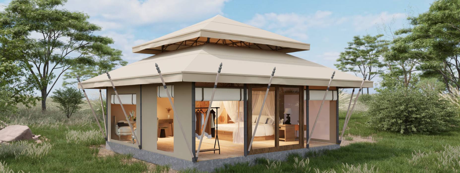 安丘市户外野奢帐篷